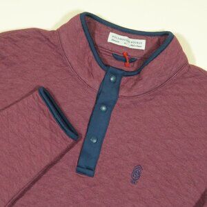 Holderness & Bourne The Sullivan Pullover Mens 2XL Red The Standard Club Golf